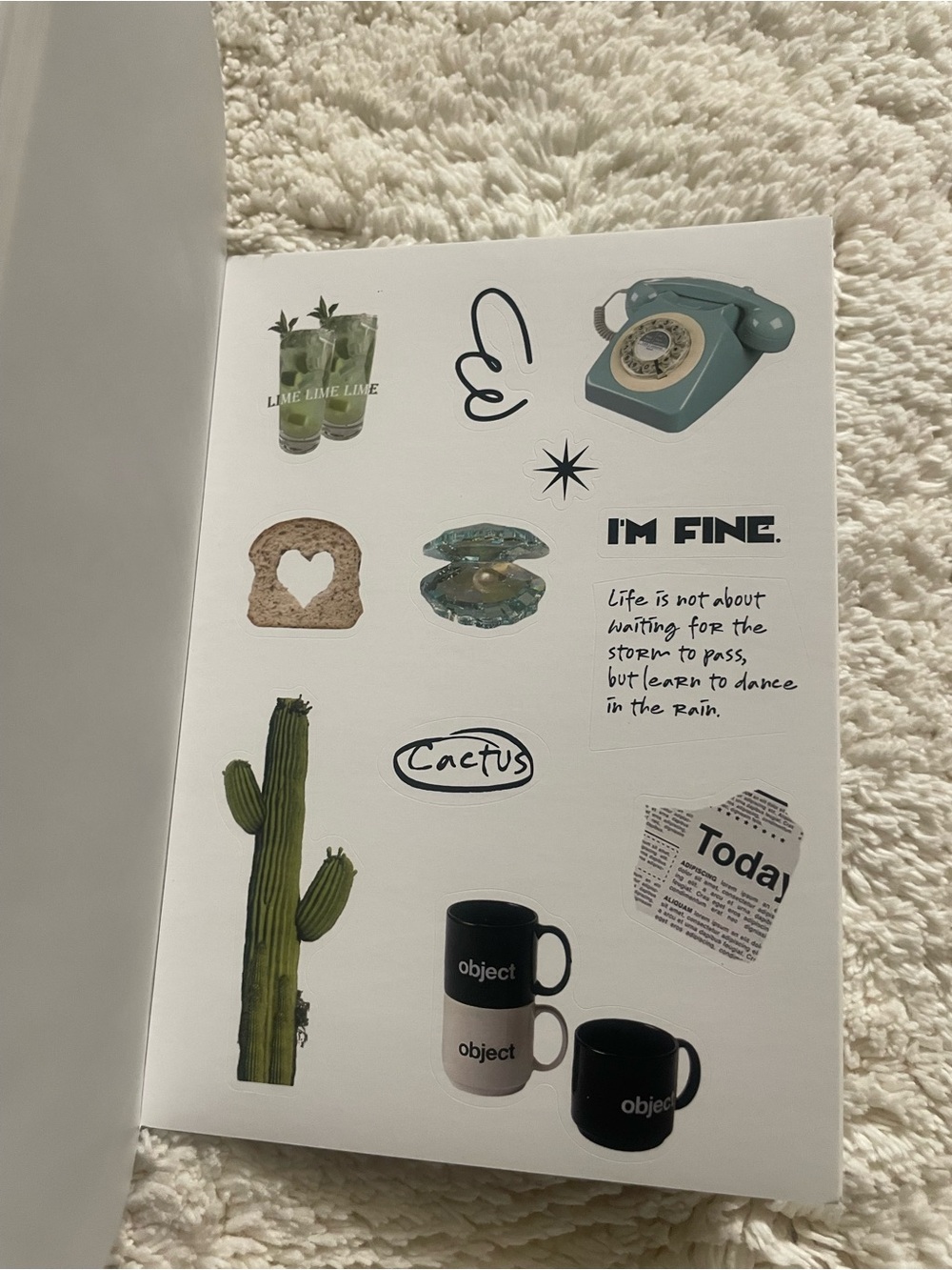 MR. PAPER Daydream Shop Sticker Book - Mountain and Poetry (20 Sheets) - Picture 4 of 4